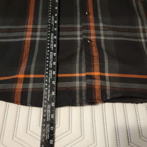 DIXXON Flannel Mens Medium Fox Racing Collaboration Snap Buttons Long Sleeve - Picture 5 of 7